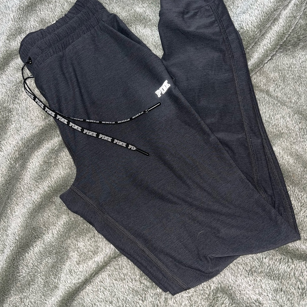 PINK Victoria's Secret Charcoal Joggers